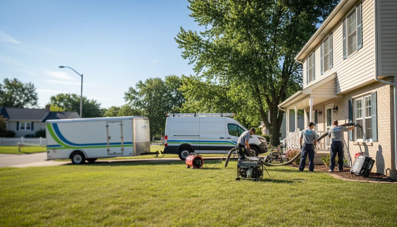 Flooded Basement Restoration And Cleanup With Repair in Richfield, KS near me